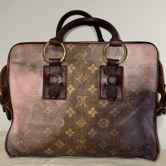 Louis Vuitton Richard Prince Graduate Jokes Bag Boston satchel tote - Picture 3 of 15